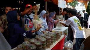 Menggoyang Lidah Pengunjung: Sego Pecel Magetan Meriahkan TMII